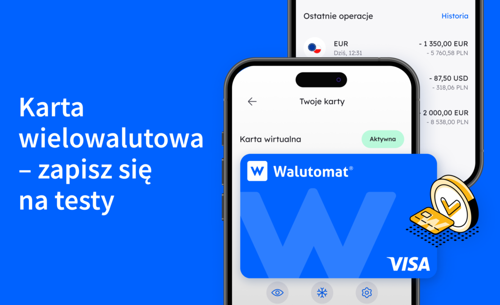 wielowalutowa karta Walutomatu