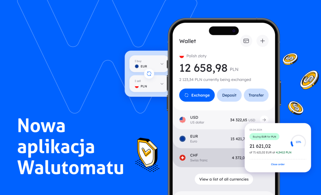 Nowa aplikacja mobilna Walutomatu