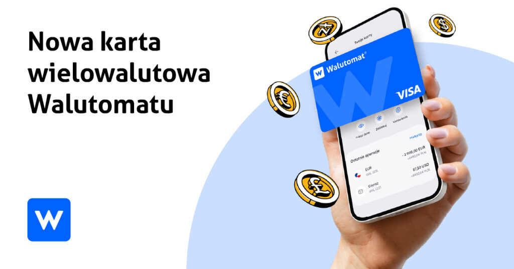 nowa karta wielowalutowa Walutomatu
